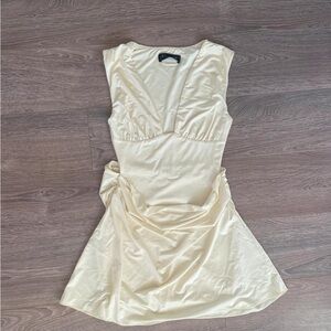 White Fox Boutique Cream Dress